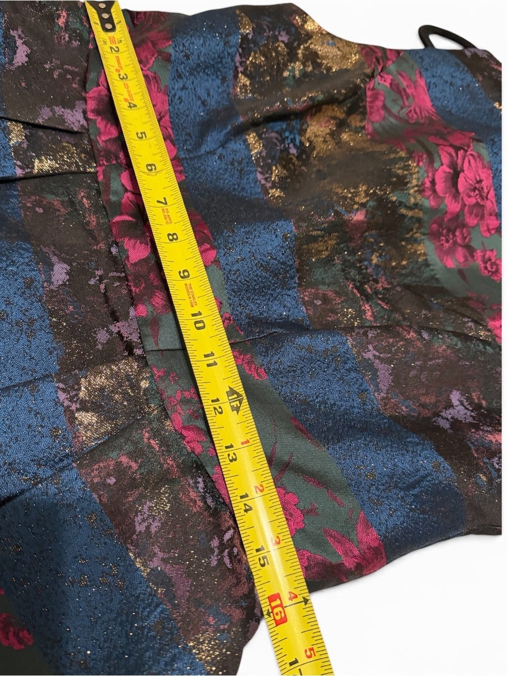 NEW Kay Unger Faye Painterly Jacquard Cocktail Dress - Picture 14 of 15